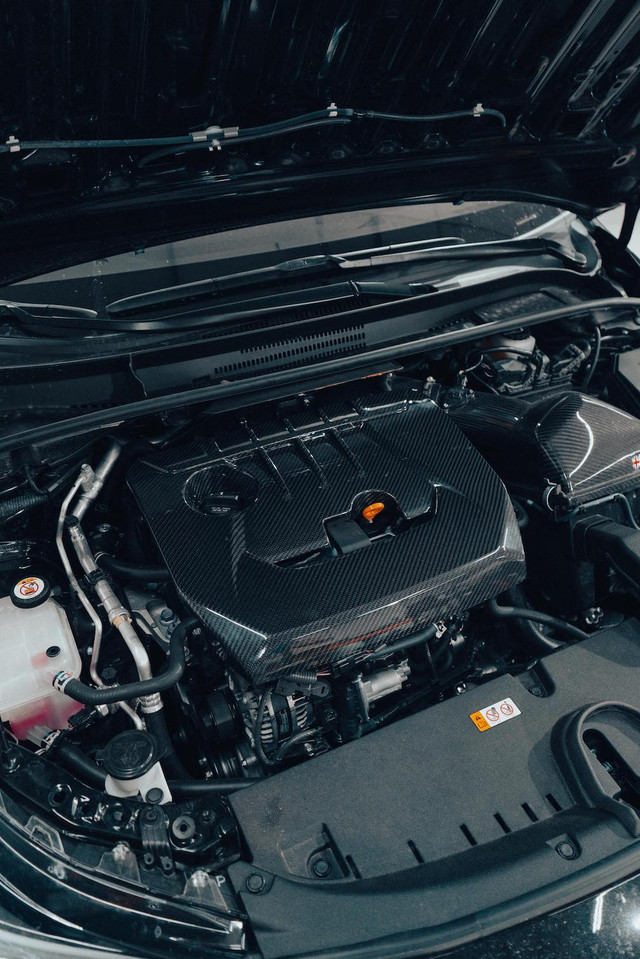Forge Motorsport Corolla GR Carbon Fiber Engine Cover for the GR Corolla 2023+ — 3