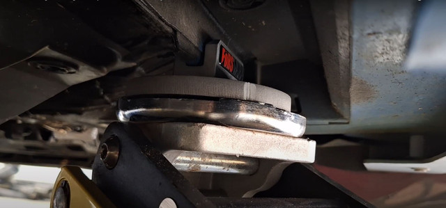 Forsvara Engineering Floor Jack Adapter Pad for the GR Corolla 2023+ — 2