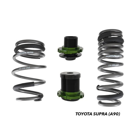 Fortune Auto Variable Height Lowering Springs for the GR Supra 2020+