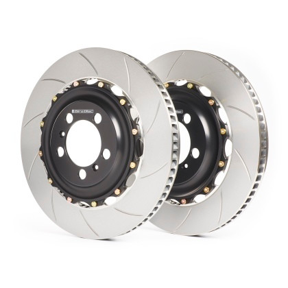 GiroDisc Front Slotted Rotors for the GR Supra 2020+