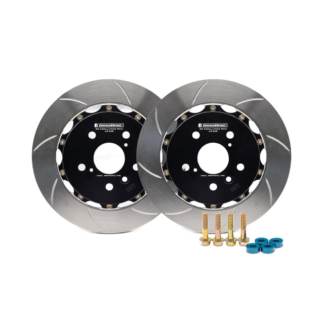 GiroDisc Slotted Rear Rotors for the GR Corolla 2023+