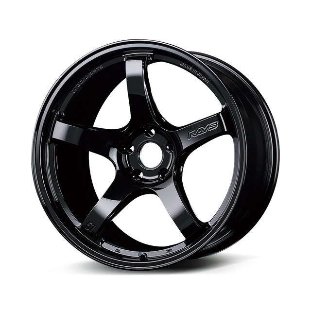 Gram Lights 57CR 18x8.5 +45 5x100 Gloss Black