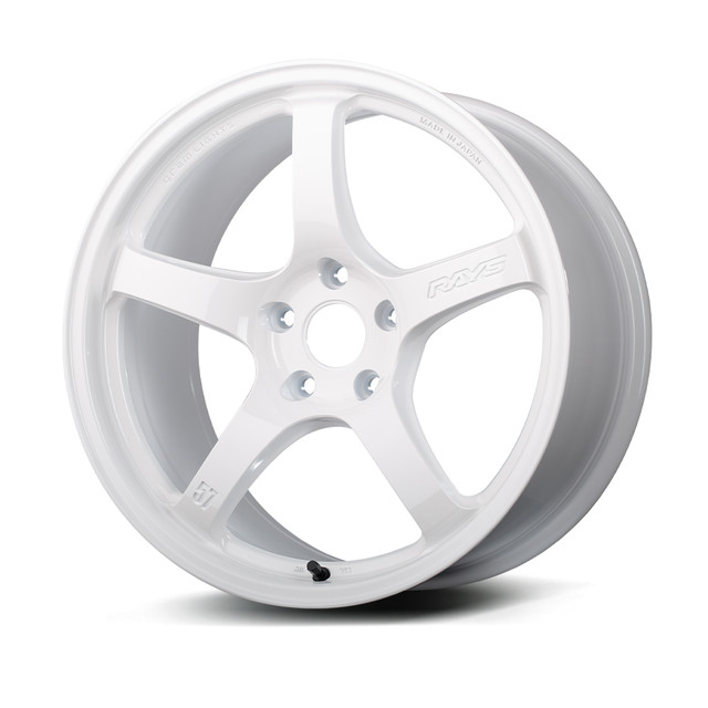 Gram Lights 57CR 18x9.5 +38 5x114.3 Ceramic White Pearl