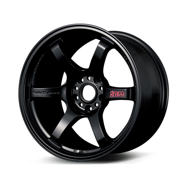 Gram Lights 57DR 18x9.5 +12 5x114.3 Semi-Gloss Black