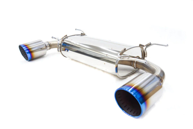 HKS LEGAMAX Premium Axle Back Exhaust W/ Burnt Stainless Tips for the GR86 / BRZ 2022+