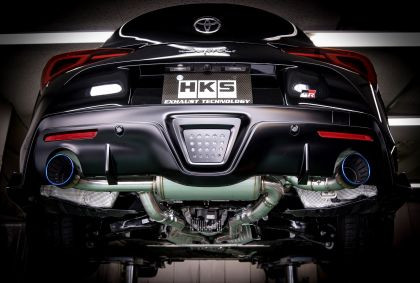 HKS Super Turbo Exhaust for the GR Supra 2020+ — 2