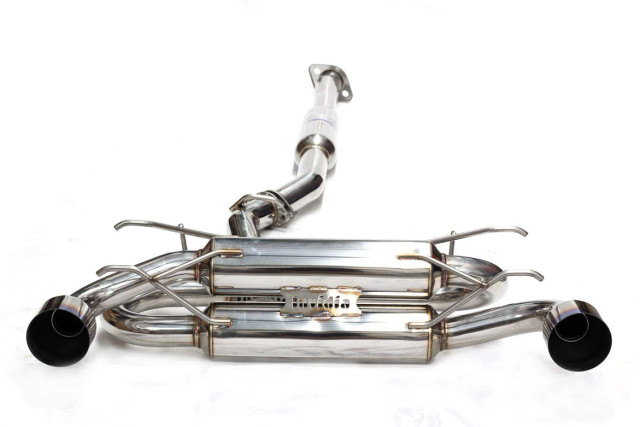 Invidia Gemini R400 Dual Stainless Steel Tip Catback Exhaust for the 86 / BRZ 2013+ — 3