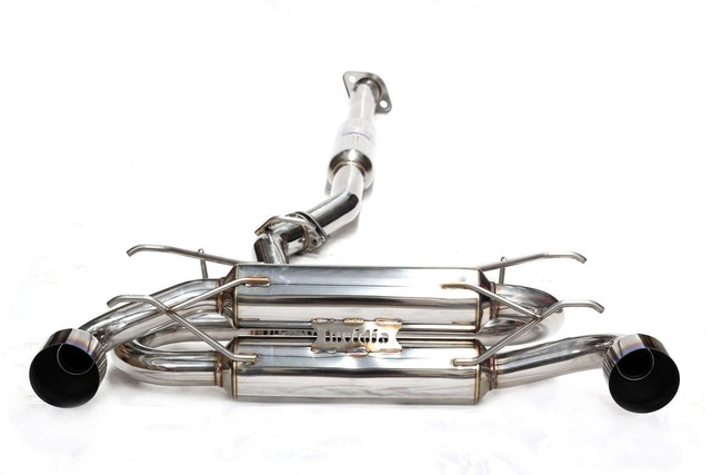 Invidia Gemini R400 Dual Titanium Tip Catback Exhaust for the 86 / BRZ 2013+ — 3