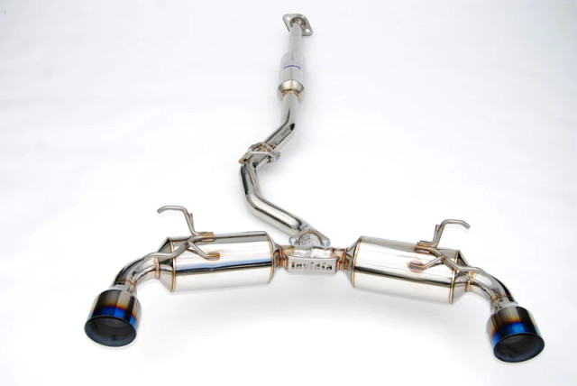 Invidia N2 Catback Exhaust W/ Titanium Burnt Tips for the 86 / BRZ 2013+ — 2