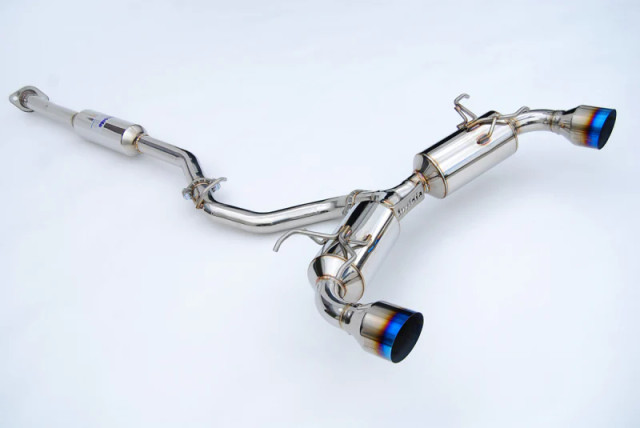 Invidia N2 Catback Exhaust W/ Titanium Burnt Tips for the 86 / BRZ 2013+ — 3