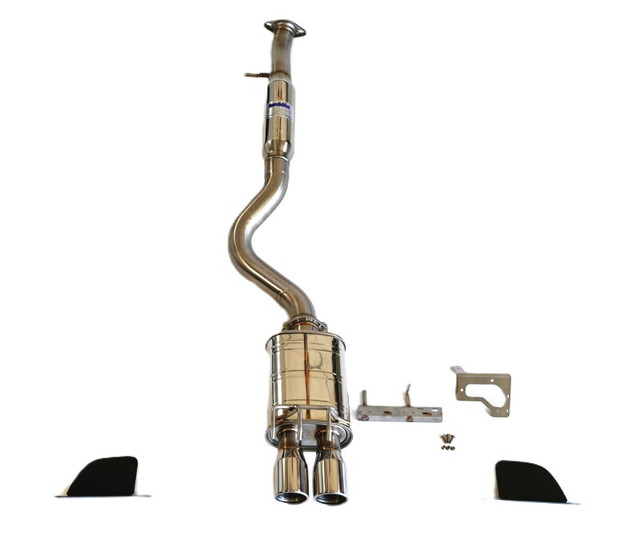 Invidia Q300 Rolled Stainless Steel Tip Catback for the GR Corolla 2023+
