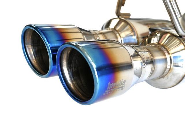 Invidia R400 Rolled Titanium Tip Catback for the GR Corolla 2023+ — 2