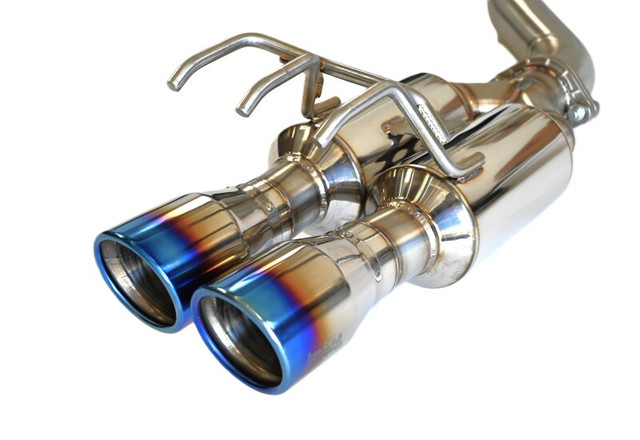 Invidia R400 Rolled Titanium Tip Catback for the GR Corolla 2023+ — 3