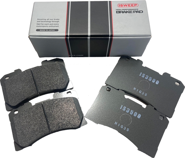 iSWEEP Street Compound IS1500 Front Brake Pads for the GR Corolla 2023+ (LOW DUST)