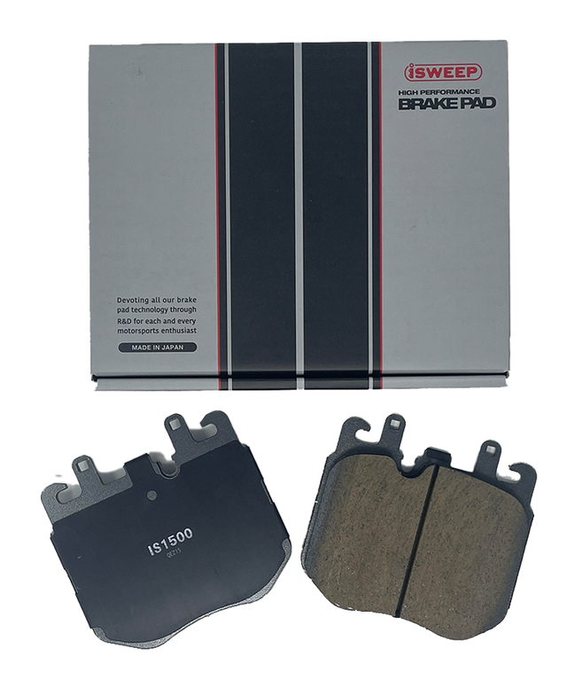 iSWEEP Street Compound IS1500 Front Brake Pads for the GR Supra 2026 (Final Edition)