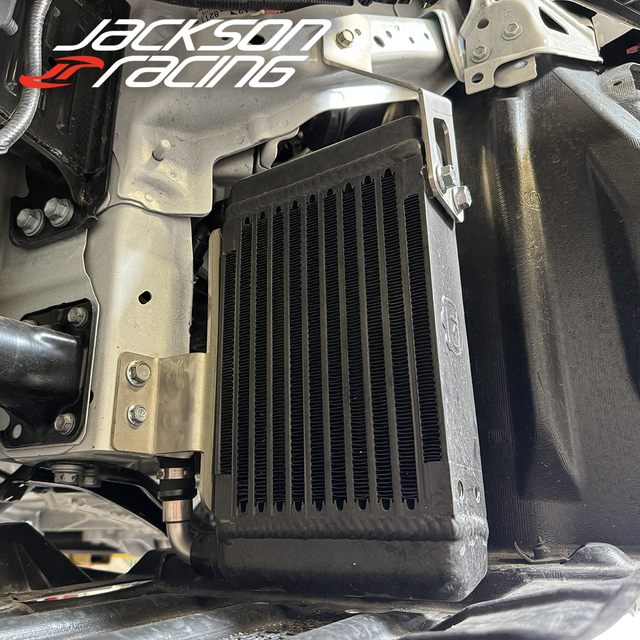 Jackson Racing Engine Oil Cooler Kit for the GR Corolla 2023+ — 2