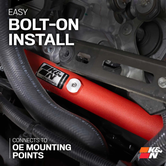 K&N Charge Pipe Kit for the GR Corolla 2023+ — 3