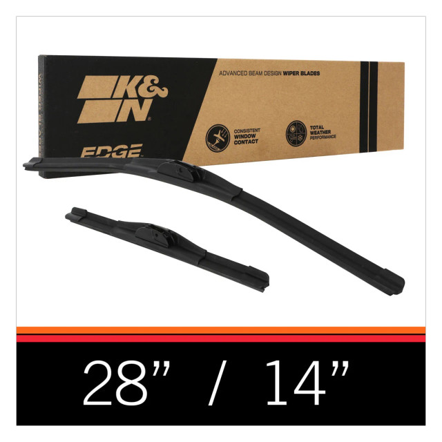 K&N Edge Wiper Blades 28"/14" Set for the GR Corolla 2023+ — 2