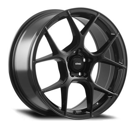 Konig Diverge 17x8 +42 5x100 Gloss Black