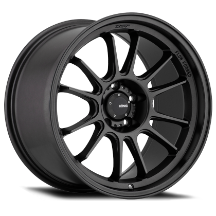 Konig Hypergram 18x9.5 +25 5x114.3 Matte Black
