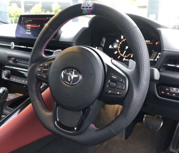 *Limited Time* HKS Replacement Steering Wheel for the GR Supra (A90) — 2