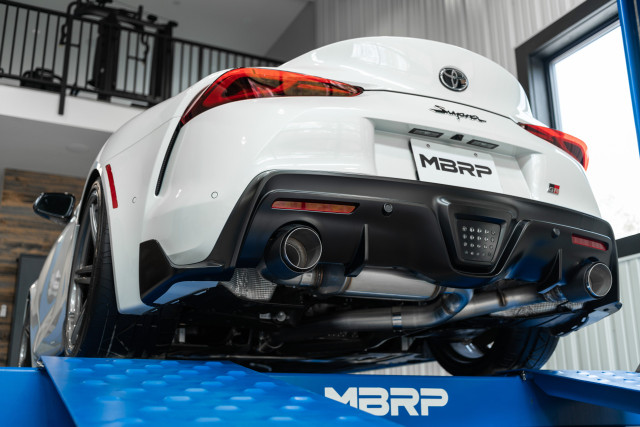 MBRP 3'' Catback Dual Rear Outlet Exhaust for the GR Supra 2020+ — 3