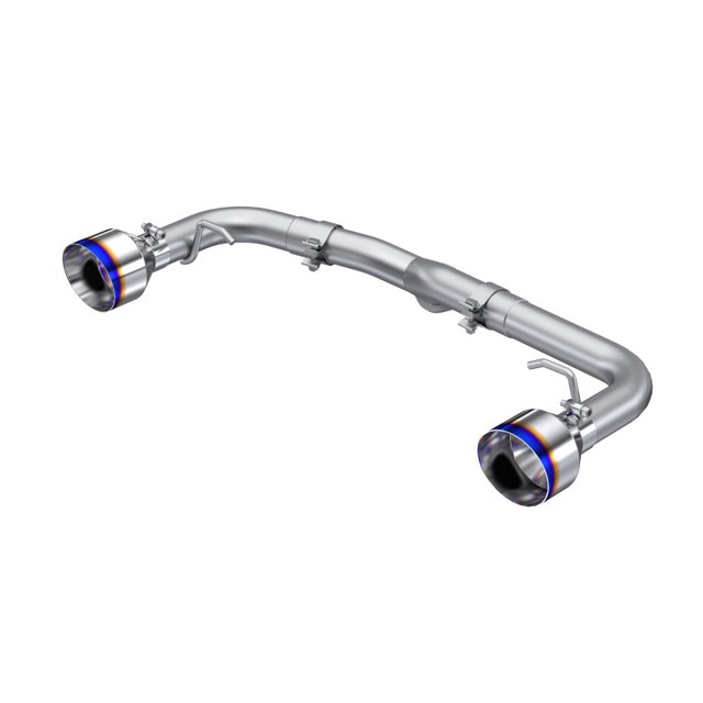 MBRP Axle Back Dual Split Rear Exit w/5in Burnt Tips for the GR86 / BRZ 2022+