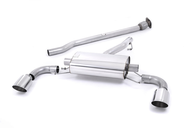 Milltek Non-Resonated Secondary Catback Exhaust for the GR86 2022+