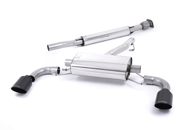 Milltek Resonated Secondary Catback Exhaust for the GR86 2022+ — 2