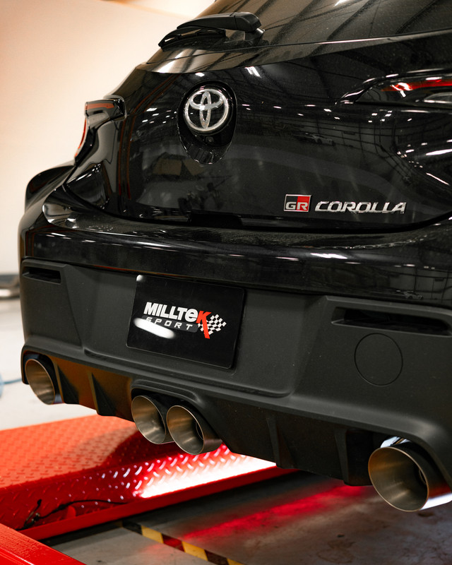 Milltek Sport 3" Non Resonated Primary Cat-Back System for the GR Corolla 2023+ — 2