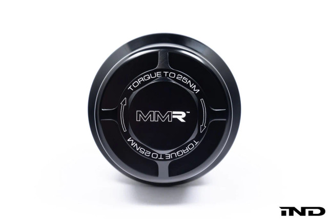 MMR Performance Billet Oil Filter Housing Cap for the B58 GR Supra 2020+ — 3
