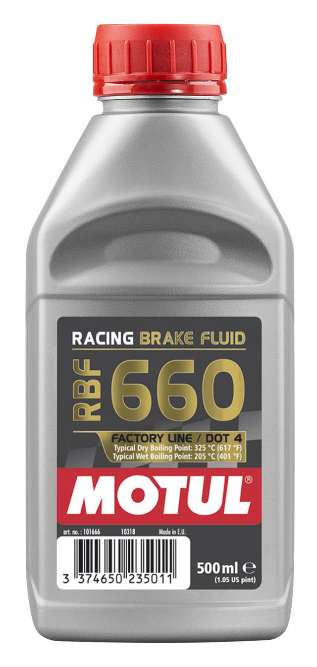 Motul RBF660 Dot 4 Racing Brake Fluid (500ml)