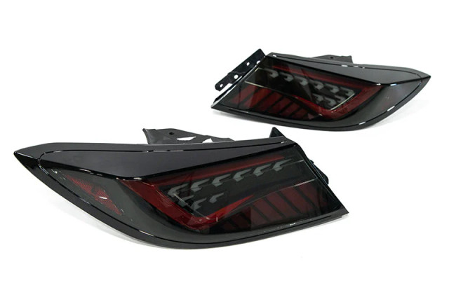OLM Scythe Style LED Taillights Smoked Lens for the GR86 / BRZ 2022+