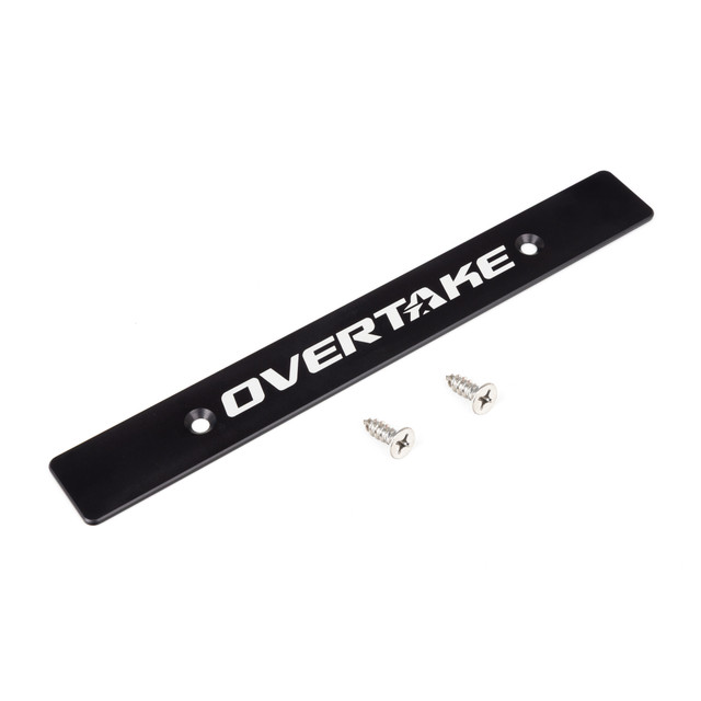 Overtake Front License Plate Delete