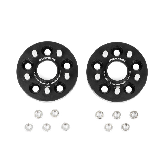 Overtake Wheel Spacer Adapters for the GR86/GT86/BRZ/FRS 2013+ (20MM) 5x100 to 5x114.3 — 2