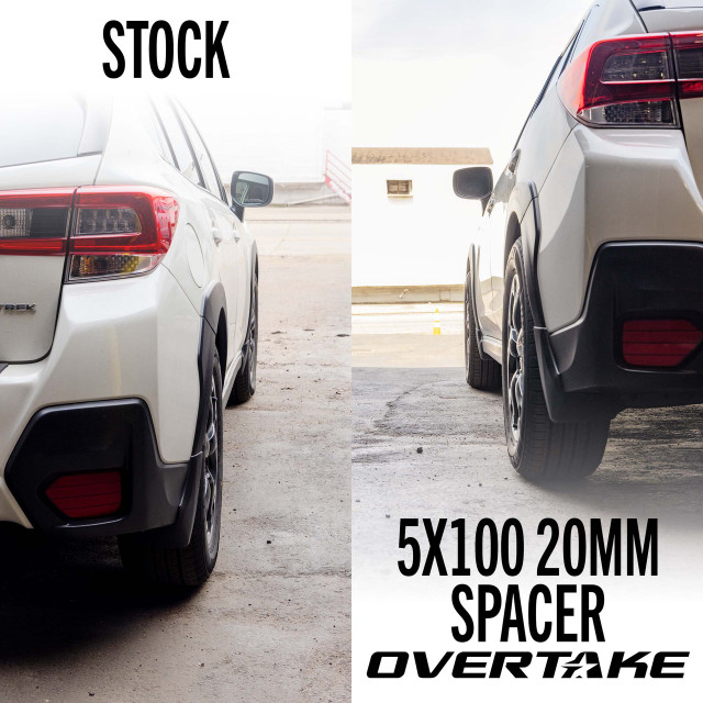 Overtake Wheel Spacer Adapters for the GR86/GT86/BRZ/FRS 2013+ (20MM) 5x100 to 5x114.3 — 3