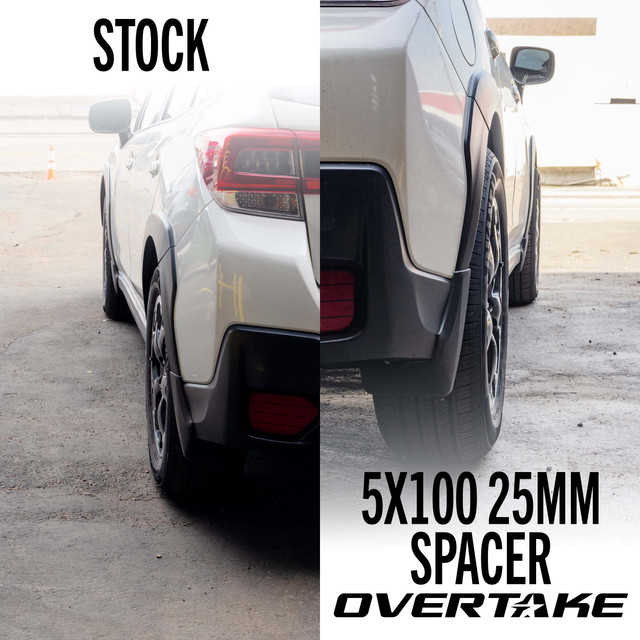 Overtake Wheel Spacers for the GR86/GT86/BRZ/FRS 2013+ (25MM) 5x100 — 3