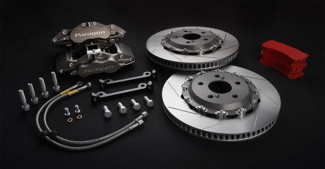 Paragon Track Performance Big Brake Kit (PA015 / PA035 6 Piston Front) for the GR Corolla 2023+