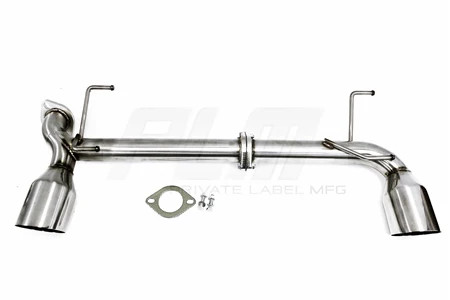 PLM Axle Back Exhaust w/ Dual Tips for the GT/GR86 & BRZ — 2