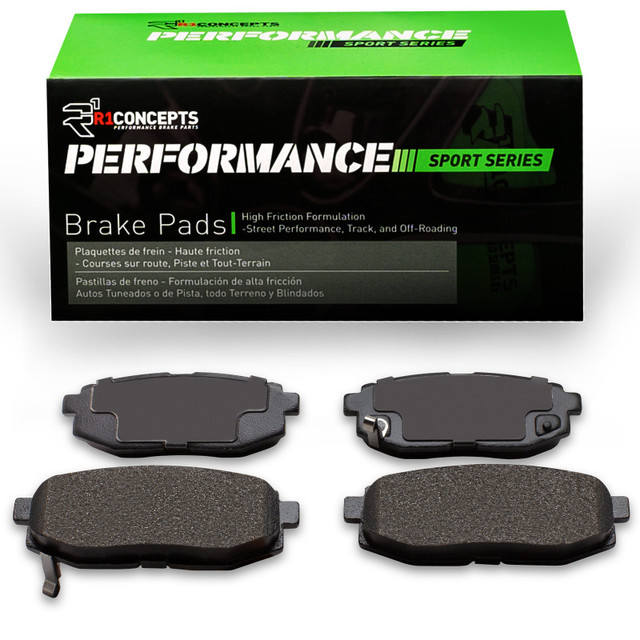 R1 Concepts Performance Sport Series Brake Pads for the GR86 / BRZ 2022+ (Rear)