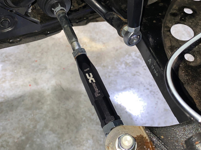 Racer X Fabrication Front Tie Rod Ends for the GR86 / BRZ 2022+ — 3