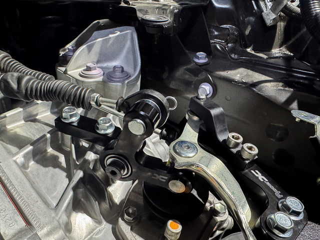 Racer X Fabrication Lateral Shift Linkage for the GR Corolla 2023+ — 3