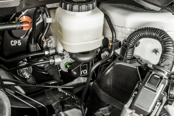 Radium Engineering Master Cylinder Brace for the GR Corolla 2023+ — 2
