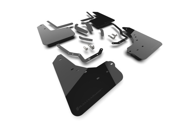 Rally Armor Black UR Mud Flap Set for the 4Runner 2025+ — 3