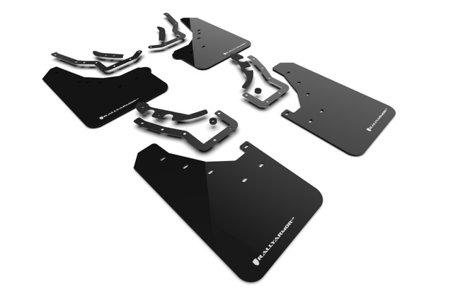 Rally Armor Black UR Mud Flap Set for the Tacoma 2024+