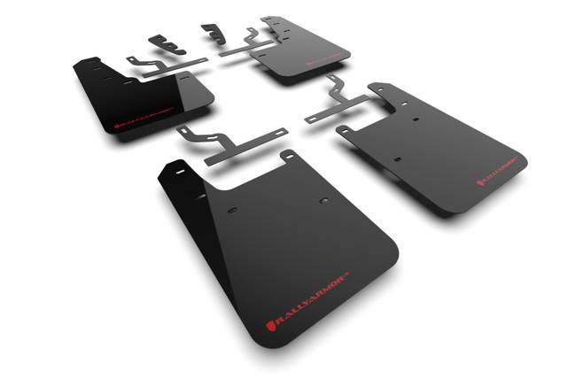 Rally Armor Black UR Mud Flap Set for the Tundra 2022+ — 2