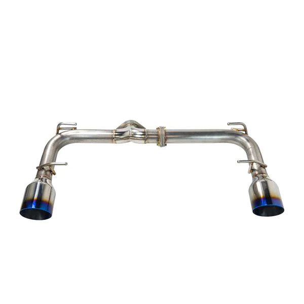 Remark Axle Back Exhaust w/ Burnt Stainless Steel Single Wall Tips for the GR86 / BRZ 2022+