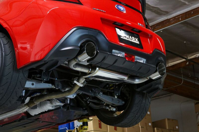 Remark Muffled Axle Back Burnt Single Wall Tips for the GR86 / BRZ 2022+ — 3