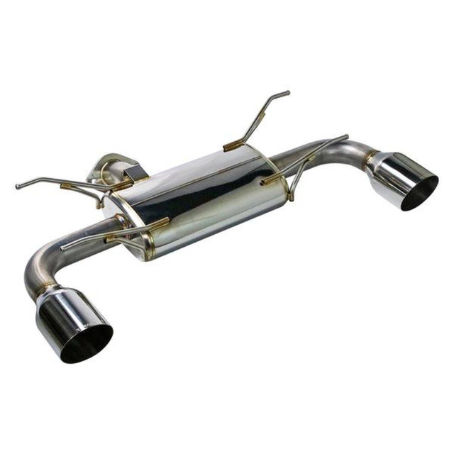 Remark Muffled Axle Back Stainless Steel Single Wall Tips for the GR86 / BRZ 2022+