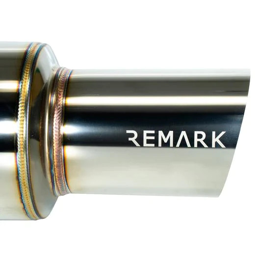 Remark R1-Spec Single-Exit Cat Back Exhaust w/ Stainless Tip for the GR86 / BRZ 2022+ — 2